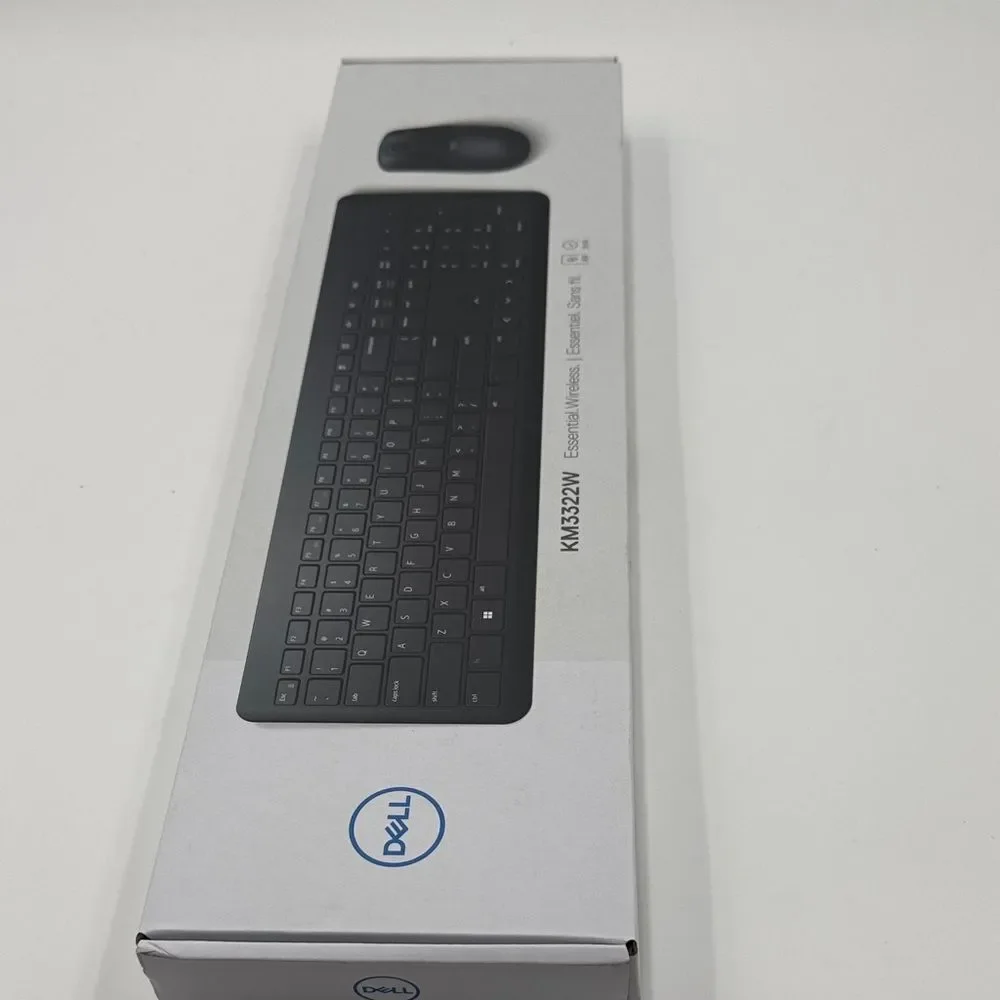Dell Black wireless Keyboard and Mouse Set